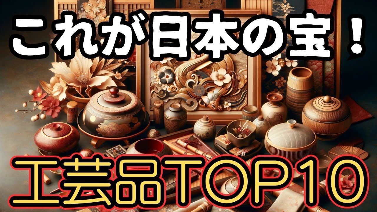 「見逃すな!日本伝統工芸品TOP10」#日本工芸 #伝統工芸品 #伝統